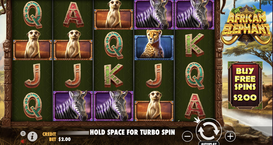 African Elephant Slot  - partycasino-spain