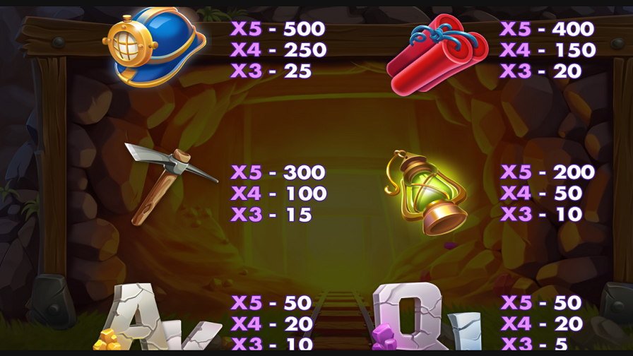 Cash Mine Feature Symbols - partycasino-spain