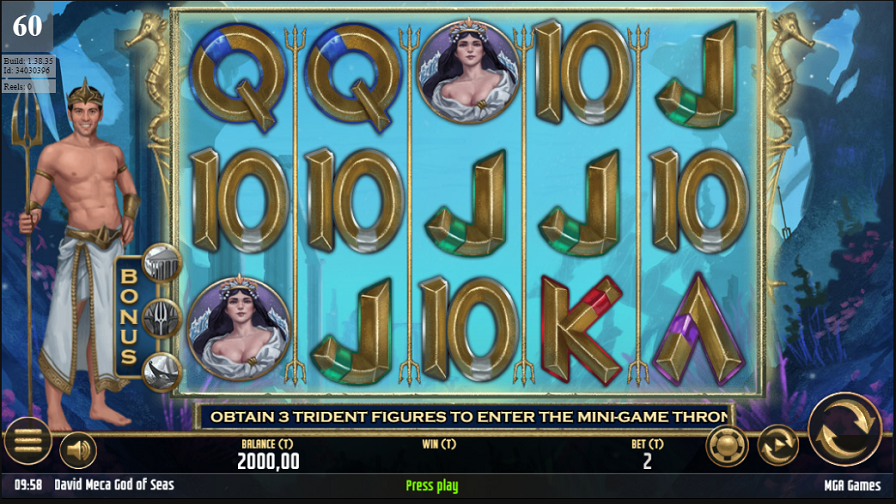 David Meca God Of Seas Slot - partycasino-spain