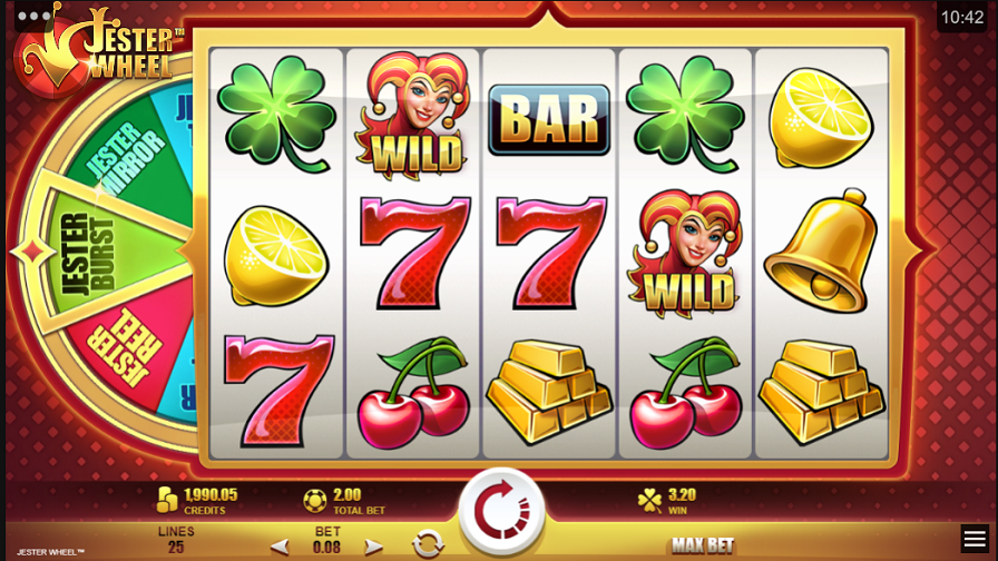Jester Wheel Bonus - partycasino-spain