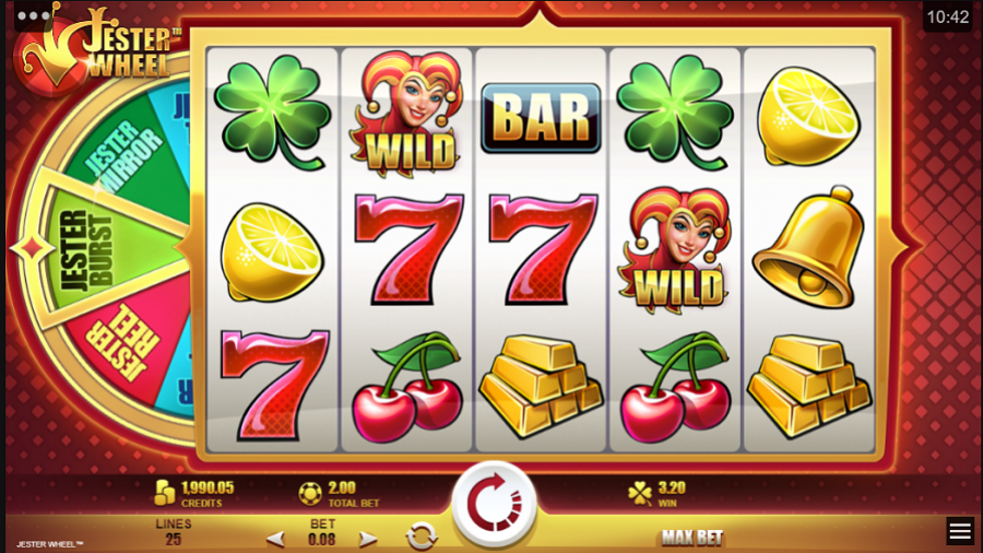 Jester Wheel Bonus - partycasino-spain