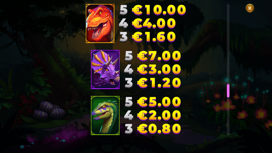 Raptor Doublemax Feature Symbols - partycasino-spain