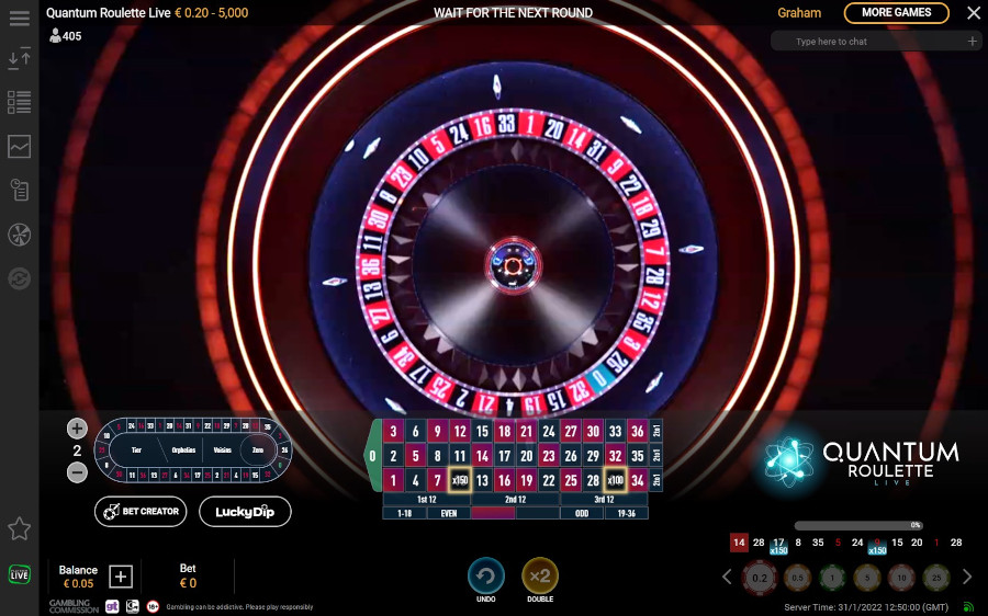 Quantum Roulette Wheel - partycasino-spain