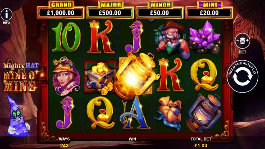 Mighty Hat Mine Omine Slot Eng - partycasino-spain