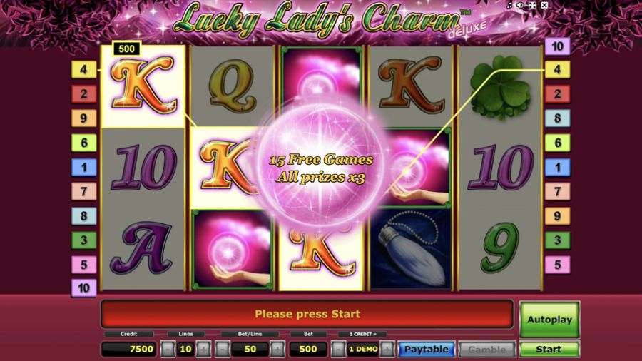 Lucky Ladys Charm Delux Bonus Eng - partycasino-spain