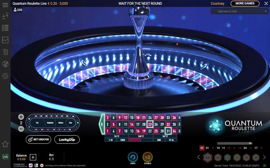 Quantum Roulette Live Wheel - partycasino-spain