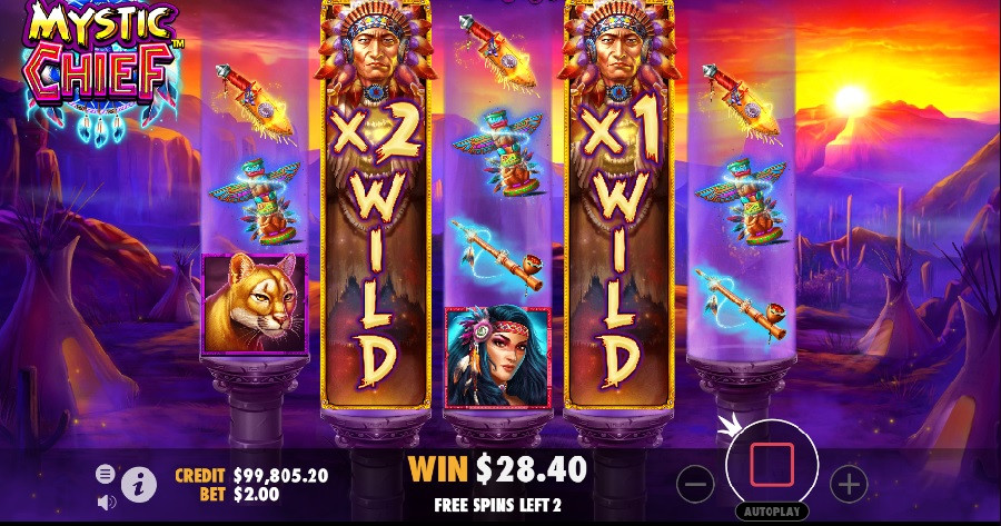 Mystic Chief Bonus - partycasino-spain