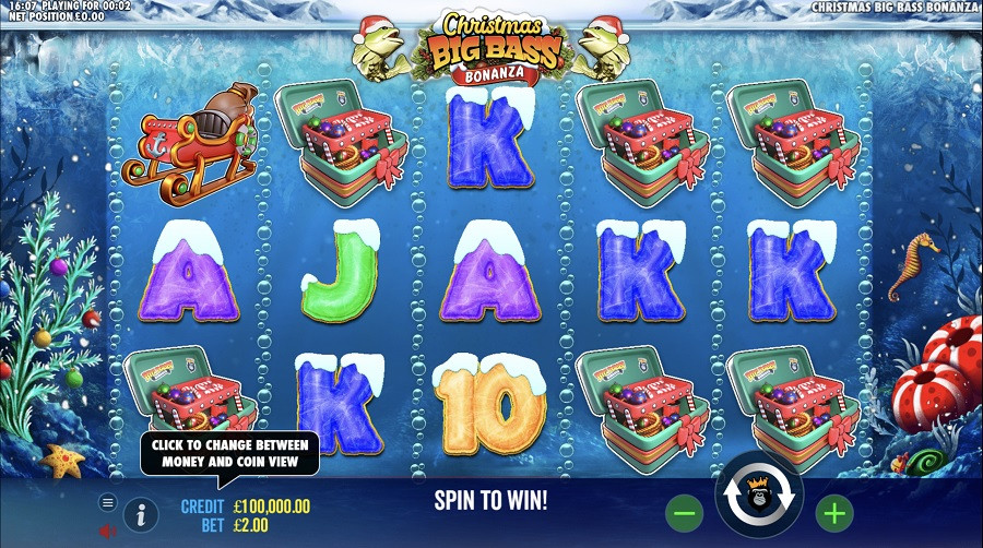 Christmas Big Bass Bonanza - partycasino-spain