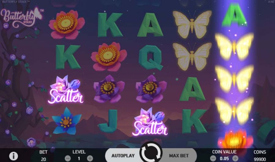 Butterfly Staxx Bonus - partycasino-spain