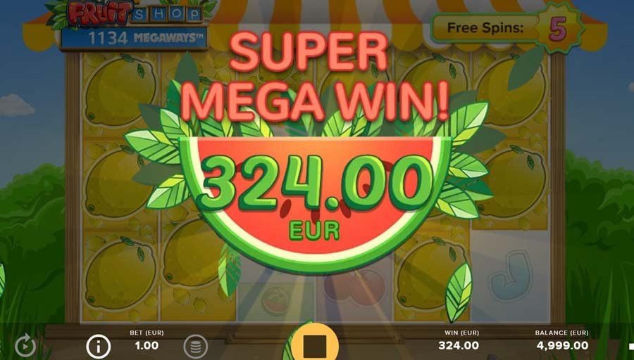 Fruit Shop Megaways Bonus - partycasino-spain