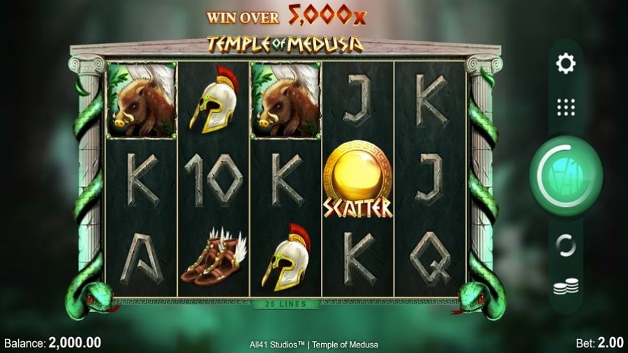Temple Of Medusa Slot Eng - partycasino-spain