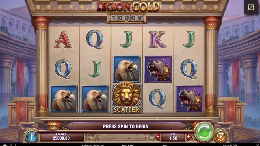 Legion Gold Slot - partycasino-spain
