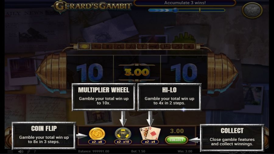 Gerards Gambit Bonus - partycasino-spain