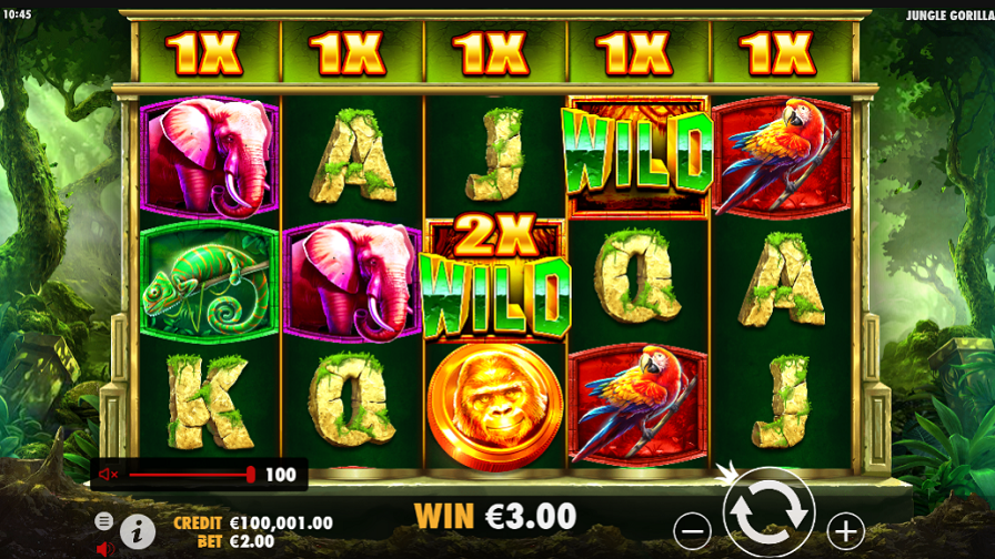 Jungle Gorilla Bonus - partycasino-spain