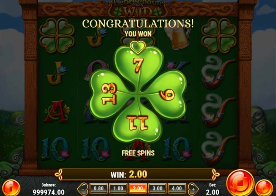 Leprechaun Goes Wild Bonus - partycasino-spain