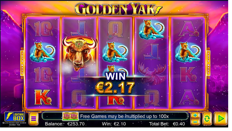 Golden Yak Bonus - partycasino-spain