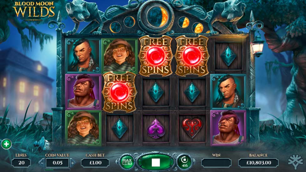 Blood Moon Wilds Bonus - partycasino-spain