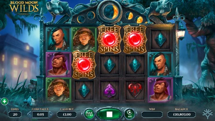 Blood Moon Wilds Bonus - partycasino-spain