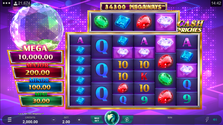 Cash N Riches Megaways - partycasino-spain