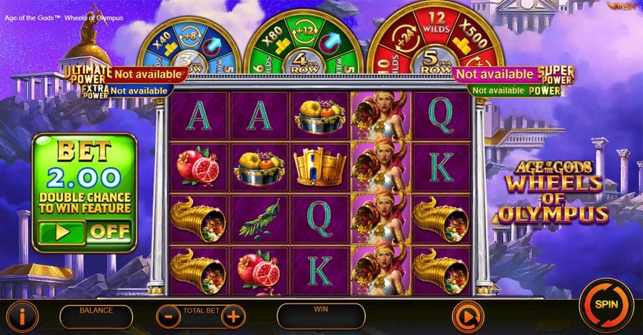 Age Of Gods Wheels Of Olympus Online Slot - partycasino-spain