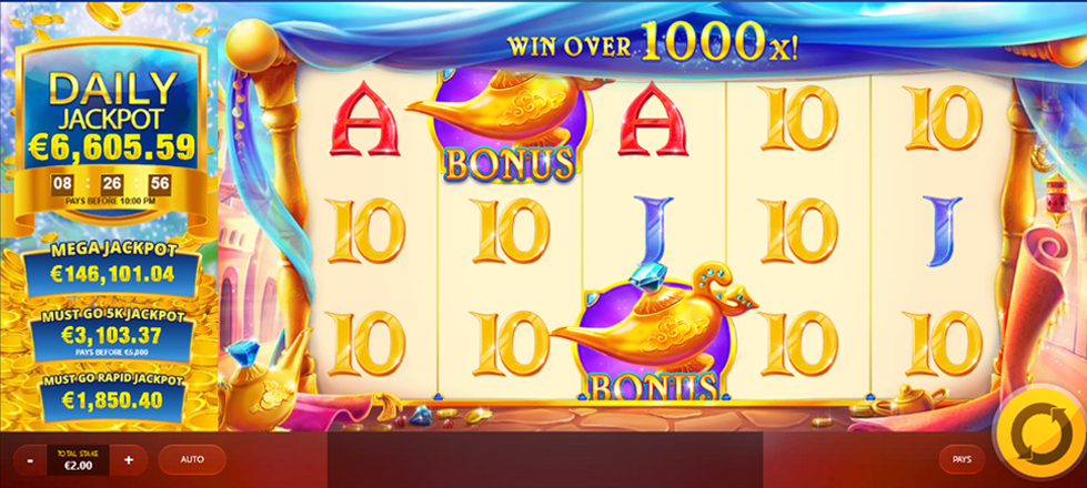 Crazy Genie - partycasino-spain