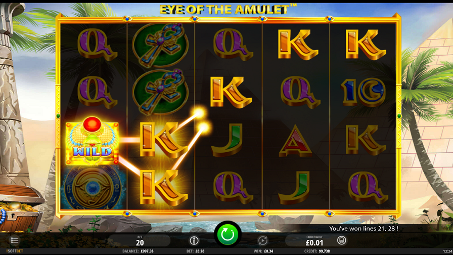 Eye Of The Amulet Bonus - partycasino-spain