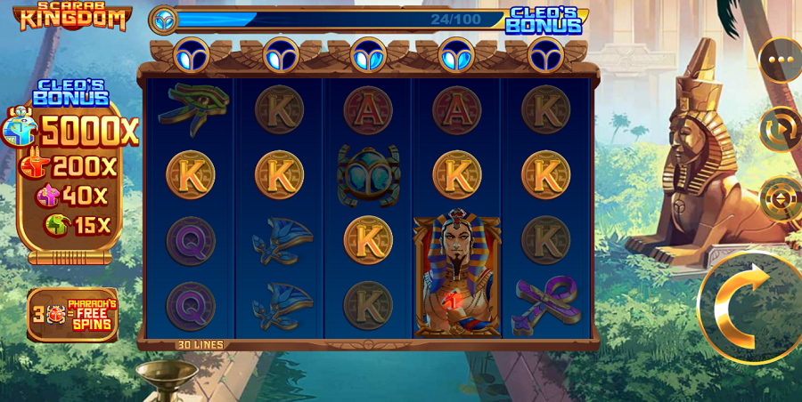 Scarab Kingdom Bonus - partycasino-spain