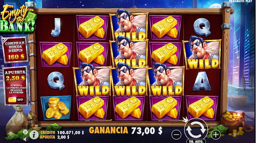 Empty The Bank Bonus Es - partycasino-spain
