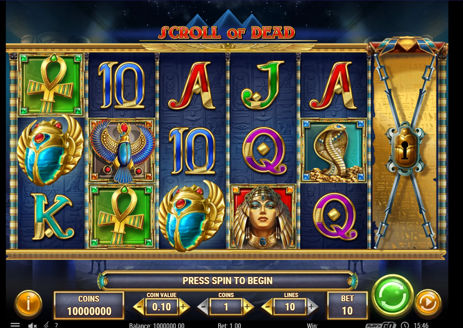 Scroll Of Dead Slot - partycasino-spain