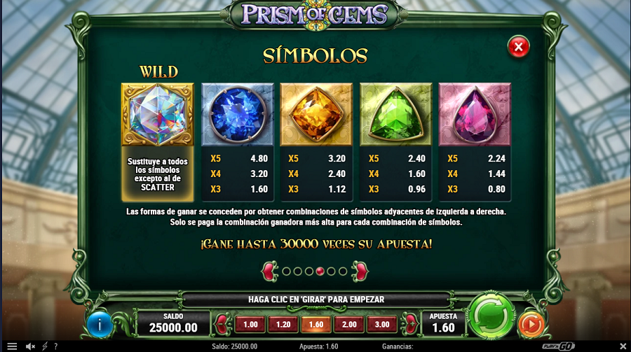Prism Of Gems Feature Symbols - partycasino-spain