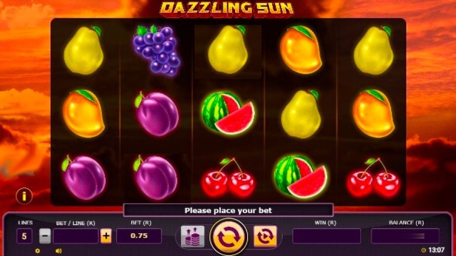 Dazzling Sun Slot - partycasino-spain